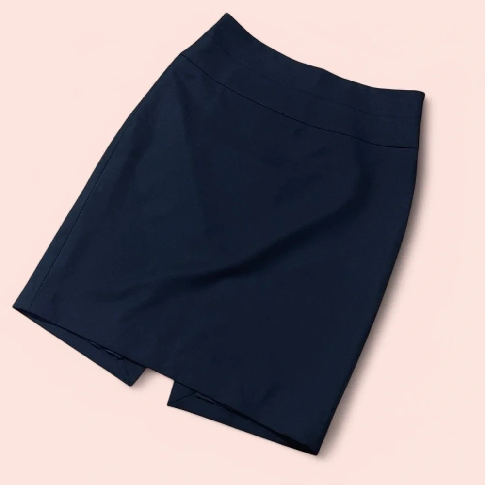 Black Midi Pencil Skirt 0 - Picture 1 of 7